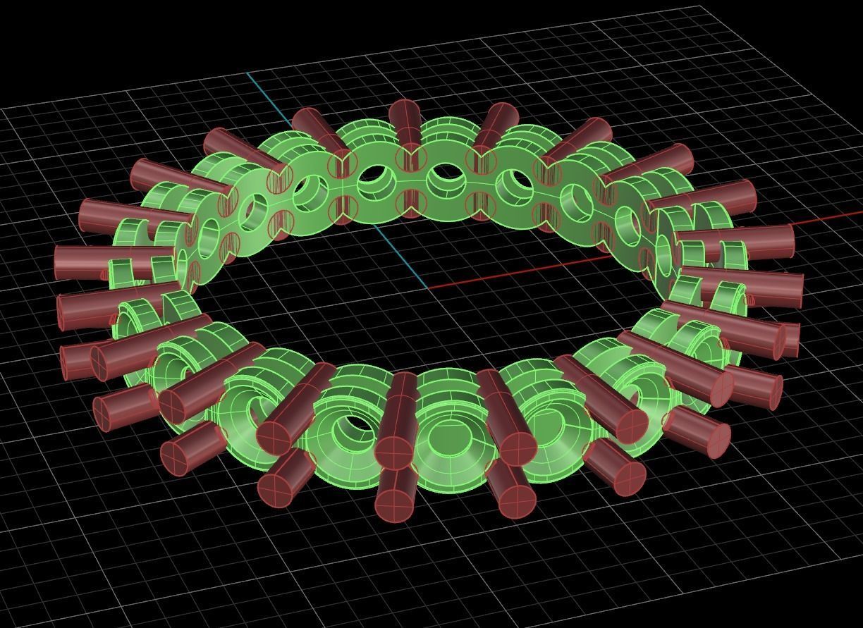 Ring tif style etr forev infinity 5 3D print model_10