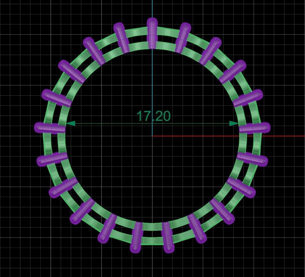 Ring tif style etr forev infinity 5 3D print model_7