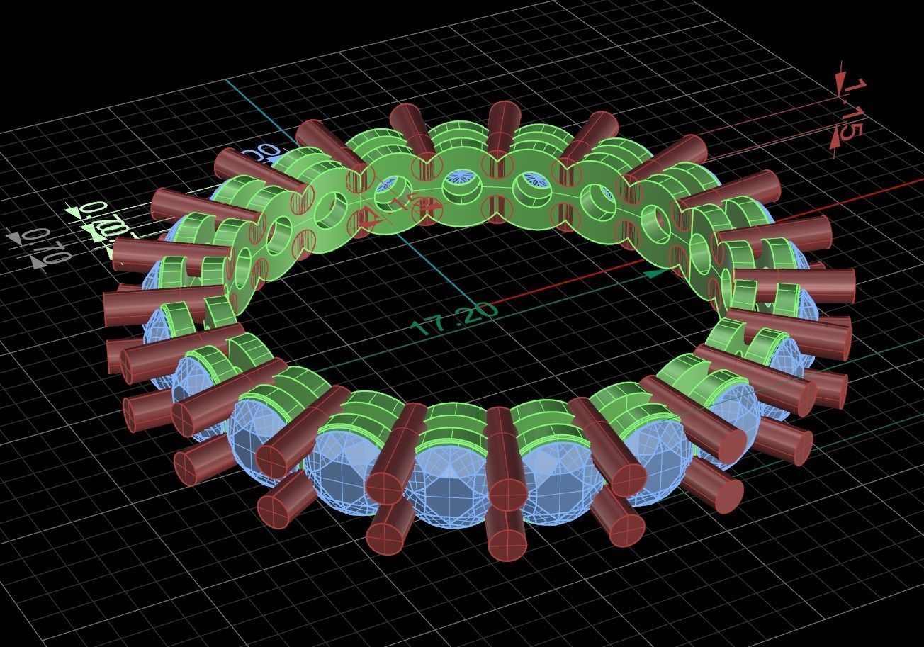Ring tif style etr forev infinity 5 3D print model_9