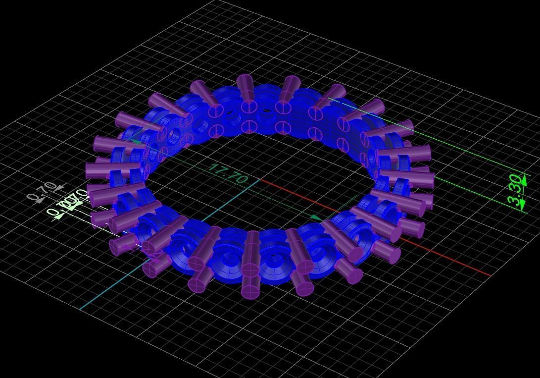 Ring tif style etr forev infinity 6 3D print model_9