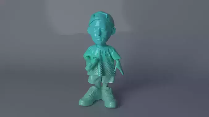Mac Miller Kids Art toy 3D print model