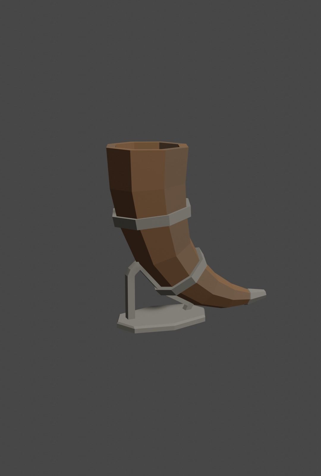 Tavern Mugs Set Low-Poly Low-poly 3D model_4
