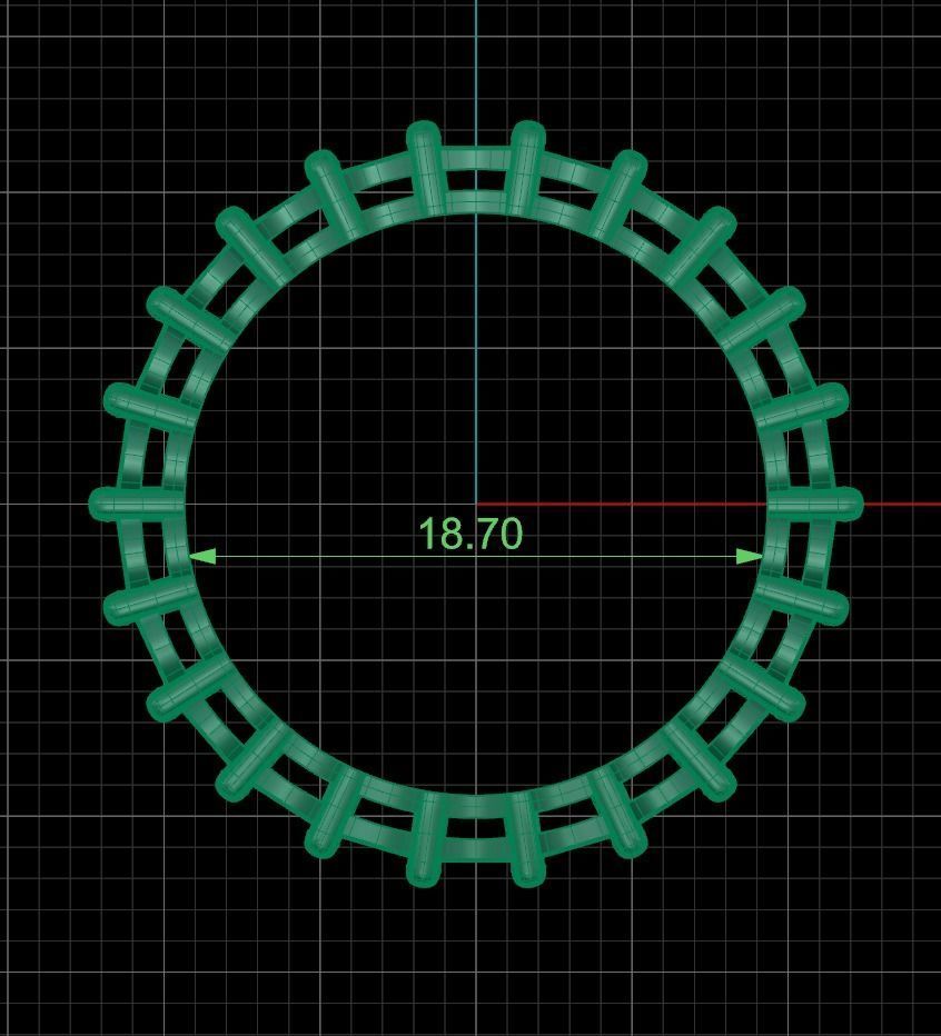 Ring tif style etr forev infinity 8 3D print model_7