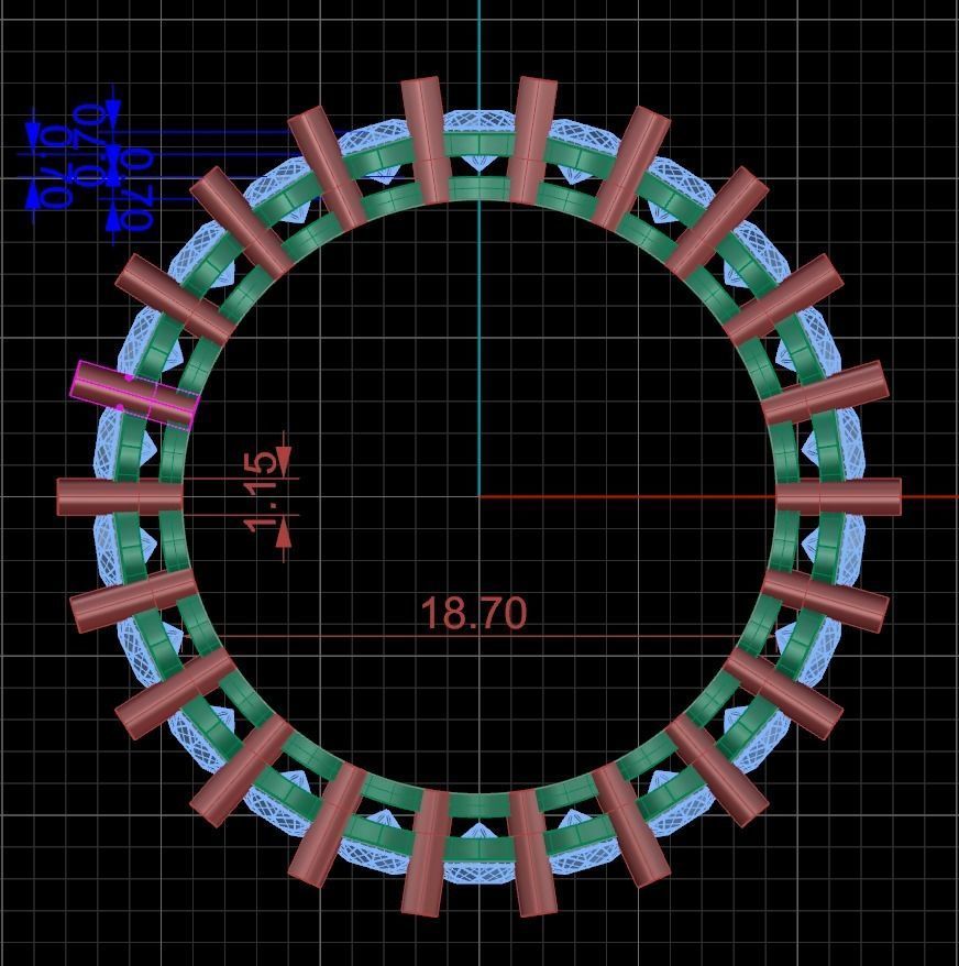 Ring tif style etr forev infinity 8 3D print model_8