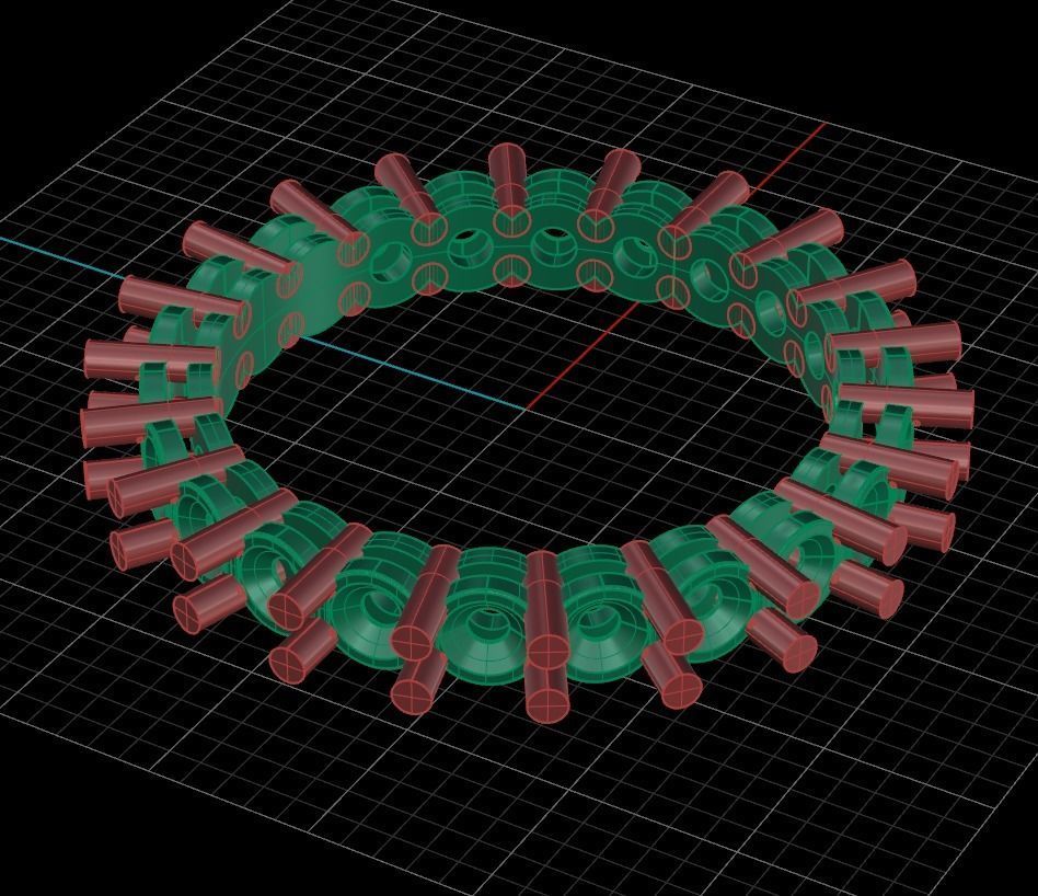 Ring tif style etr forev infinity 8 3D print model_12