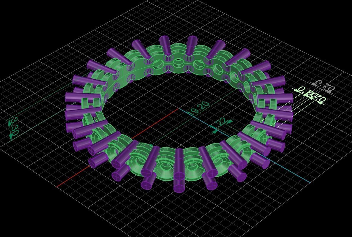 Ring tif style etr forev infinity 9 3D print model_11