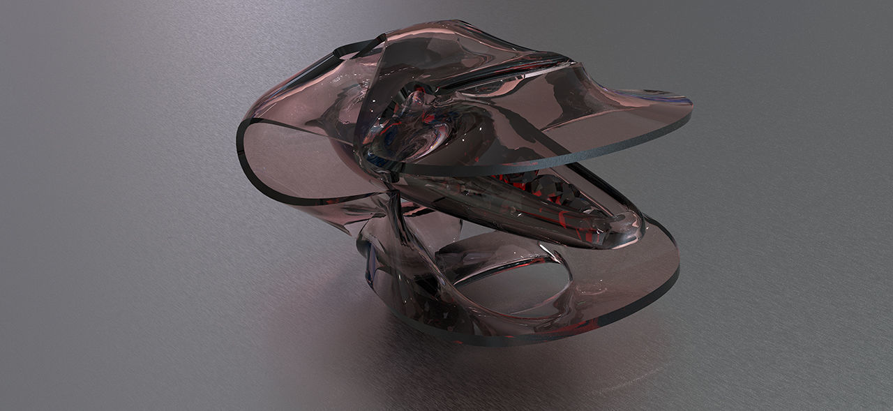 geometric modern art gm11 3D print model_4