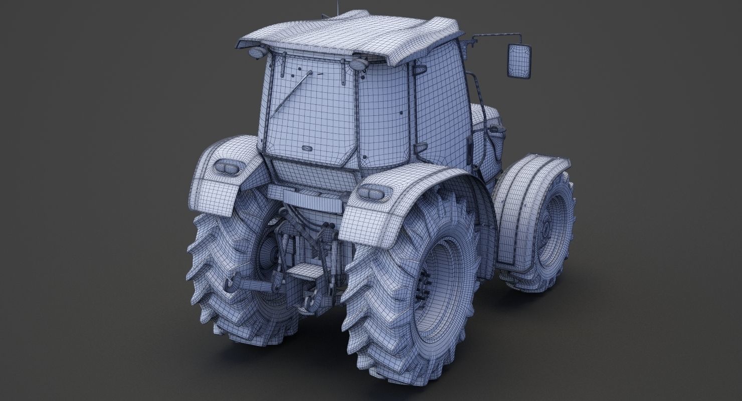Generic Tractor 01 3D model_28