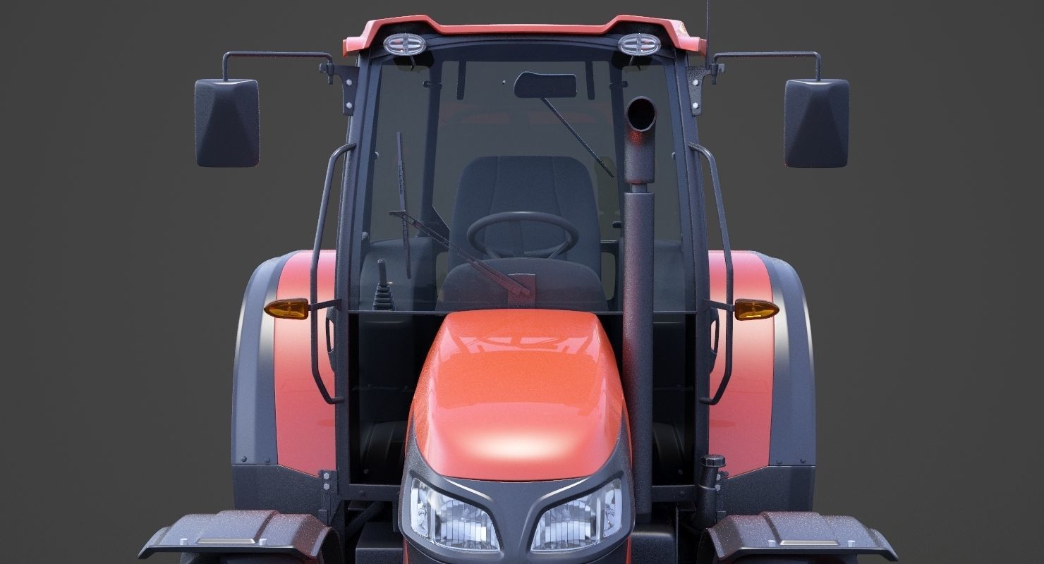 Generic Tractor 01 3D model_12