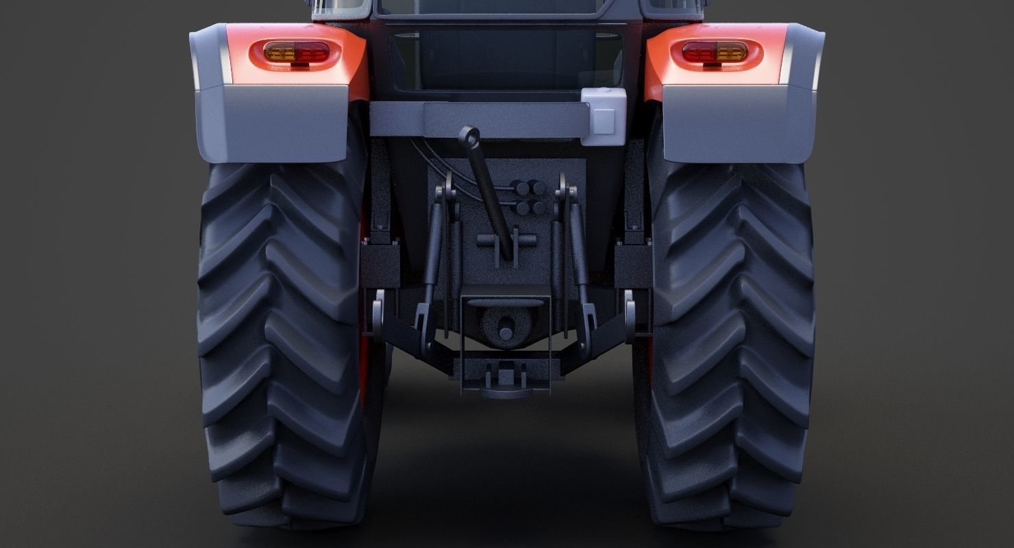 Generic Tractor 01 3D model_14