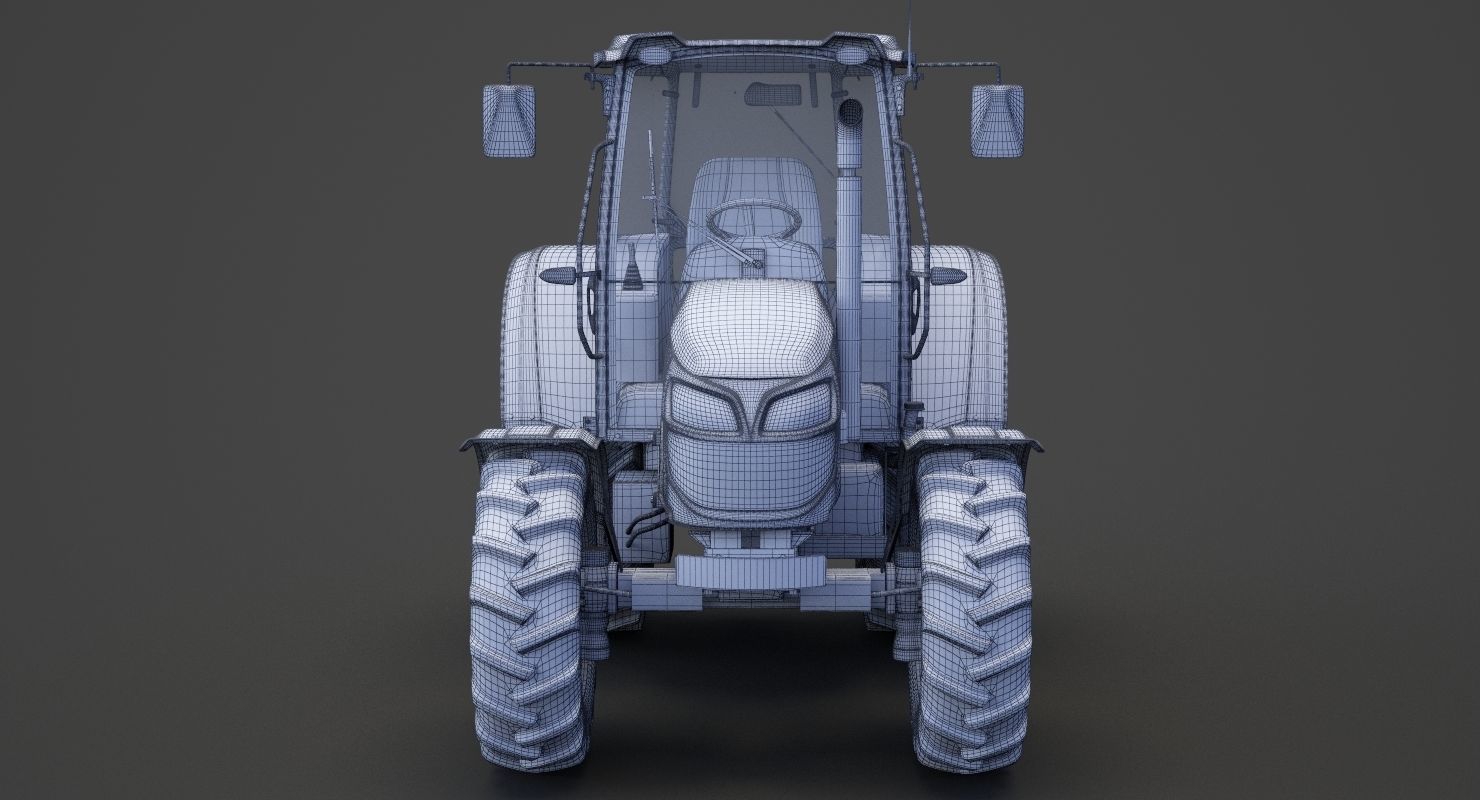 Generic Tractor 01 3D model_25
