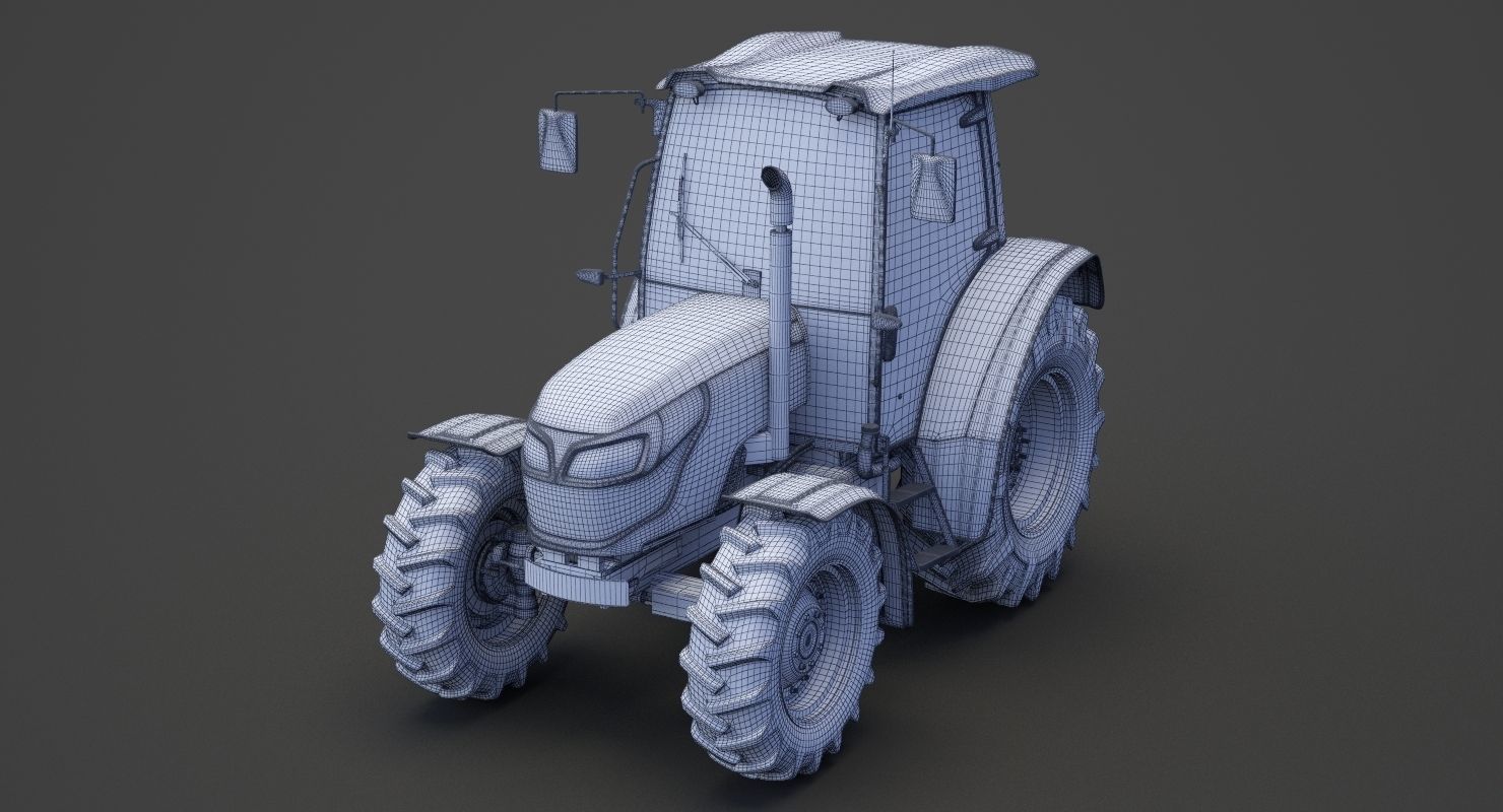 Generic Tractor 01 3D model_27