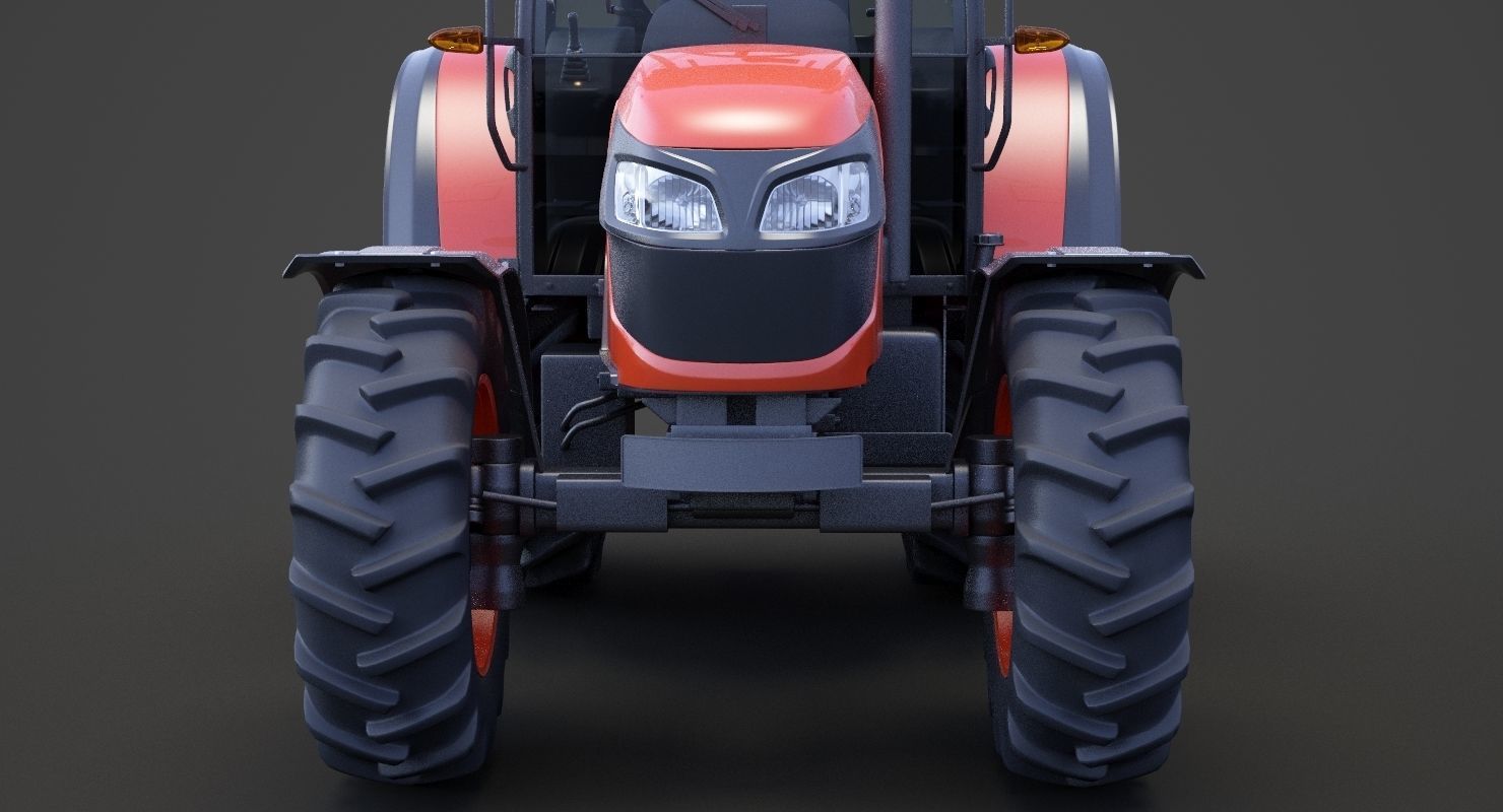 Generic Tractor 01 3D model_11