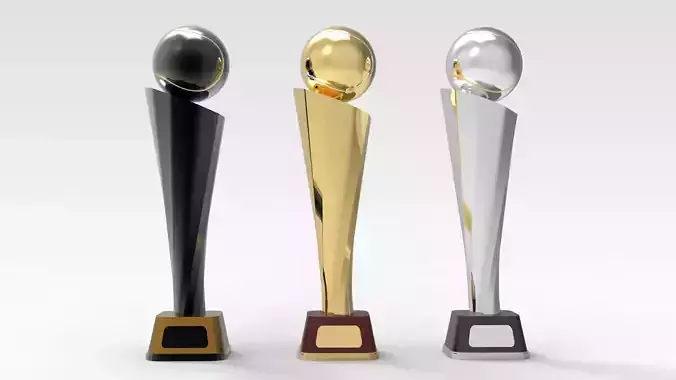 Tennis Trophy 3D model
