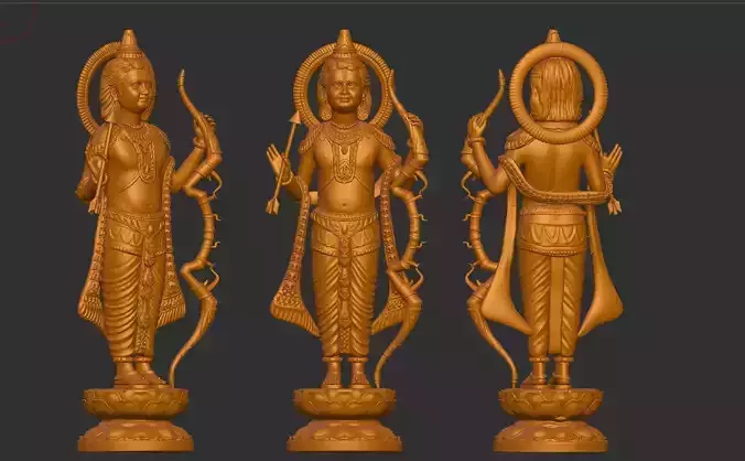 Ram Lalla  3D print model