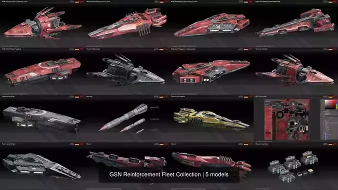 GSN Reinforcement Fleet Collection 