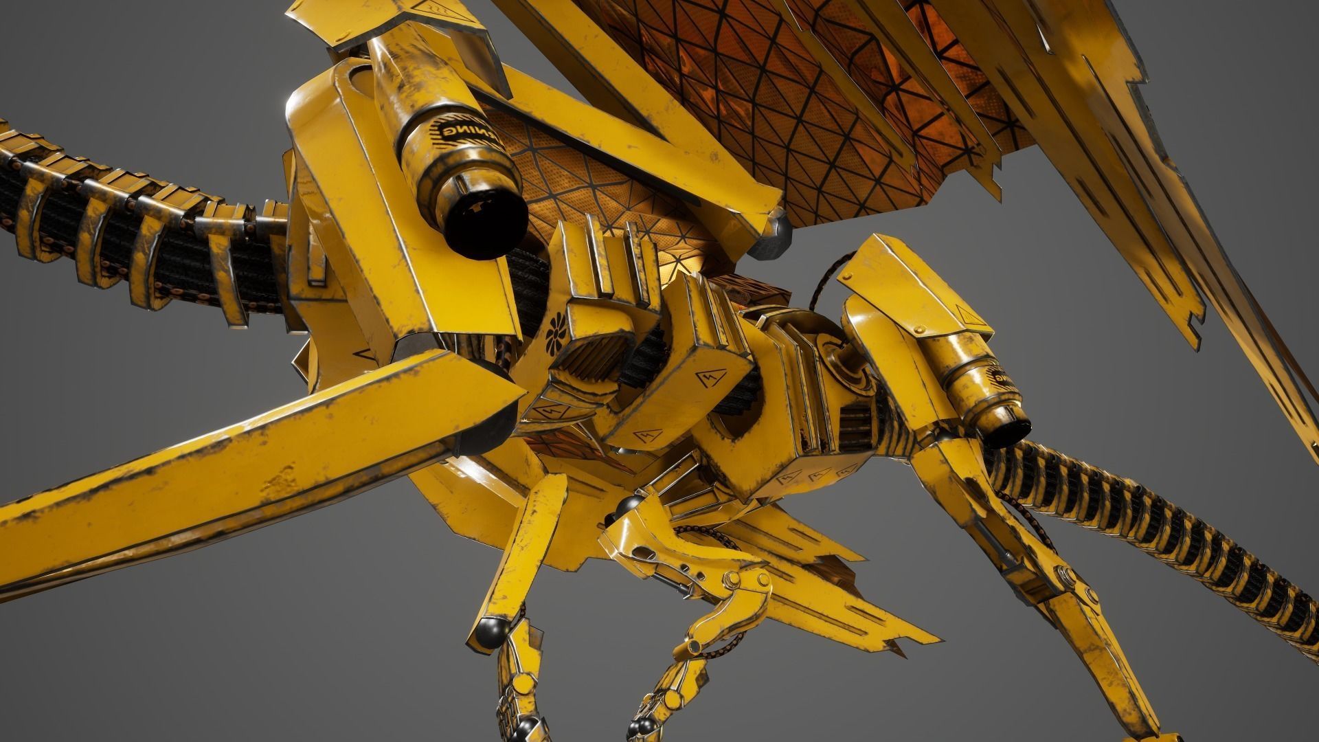 Dragon 7 UE4 Low-poly 3D model_4