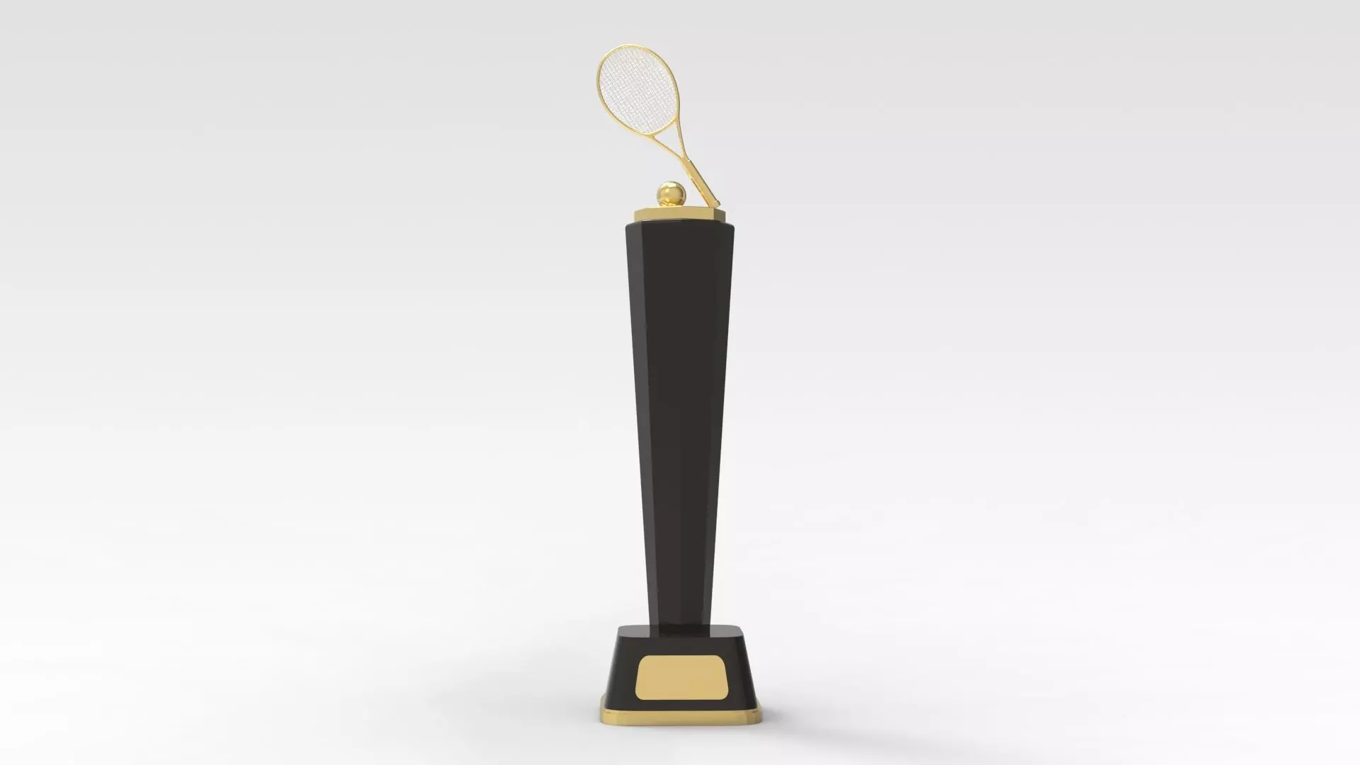 Tennis Trophy 3D model_0