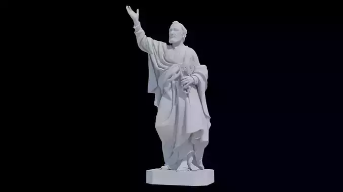 SaintPeter 3D print model