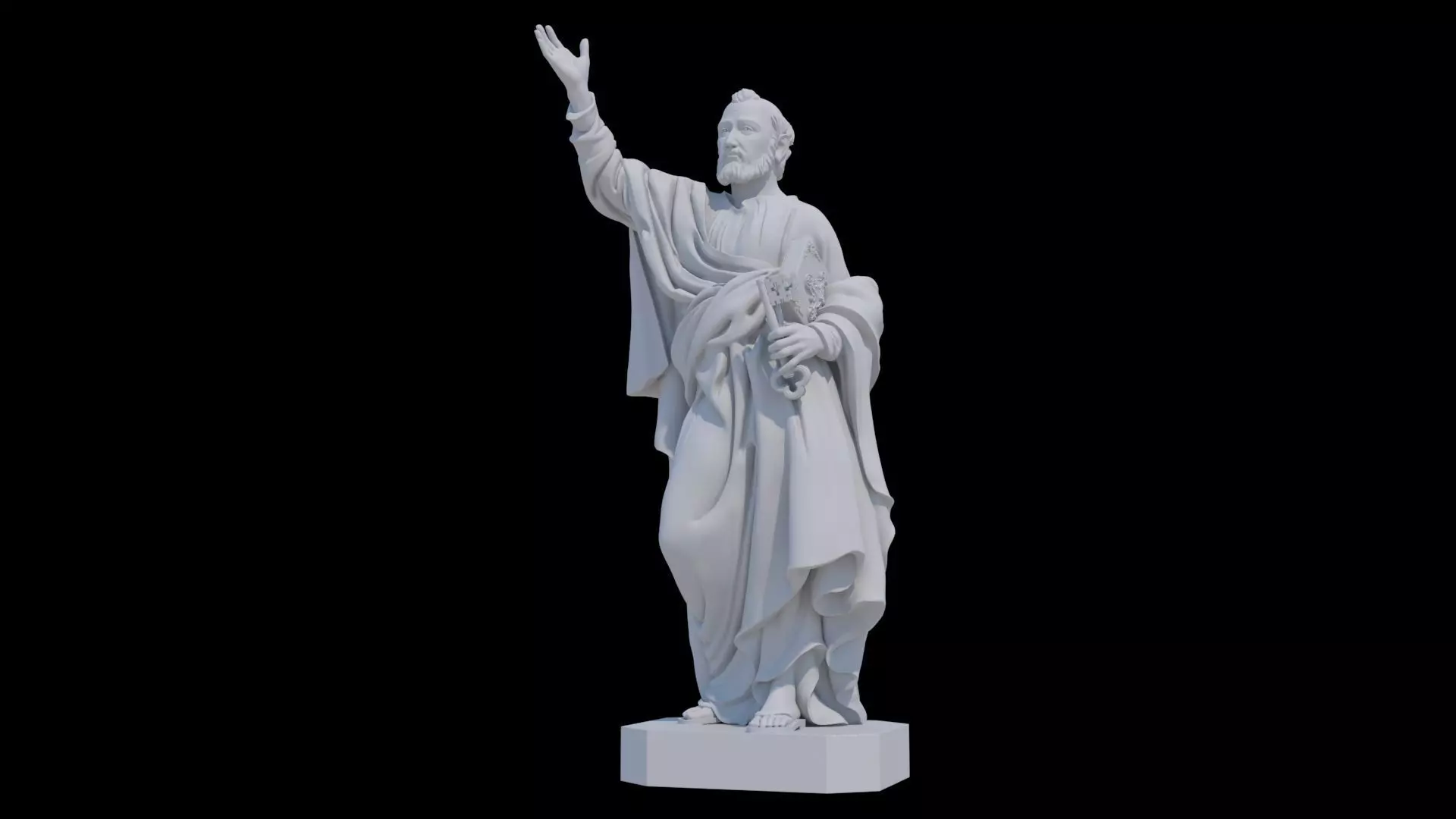 SaintPeter 3D print model 3D print model_0
