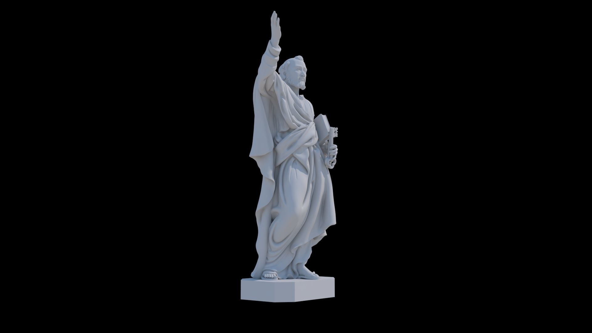 SaintPeter 3D print model 3D print model_1