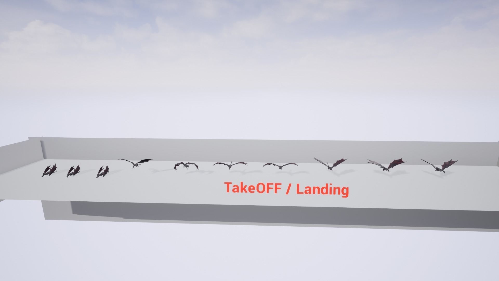 Dragon 8 Wyvern UE4 and Unity Low-poly 3D model_14