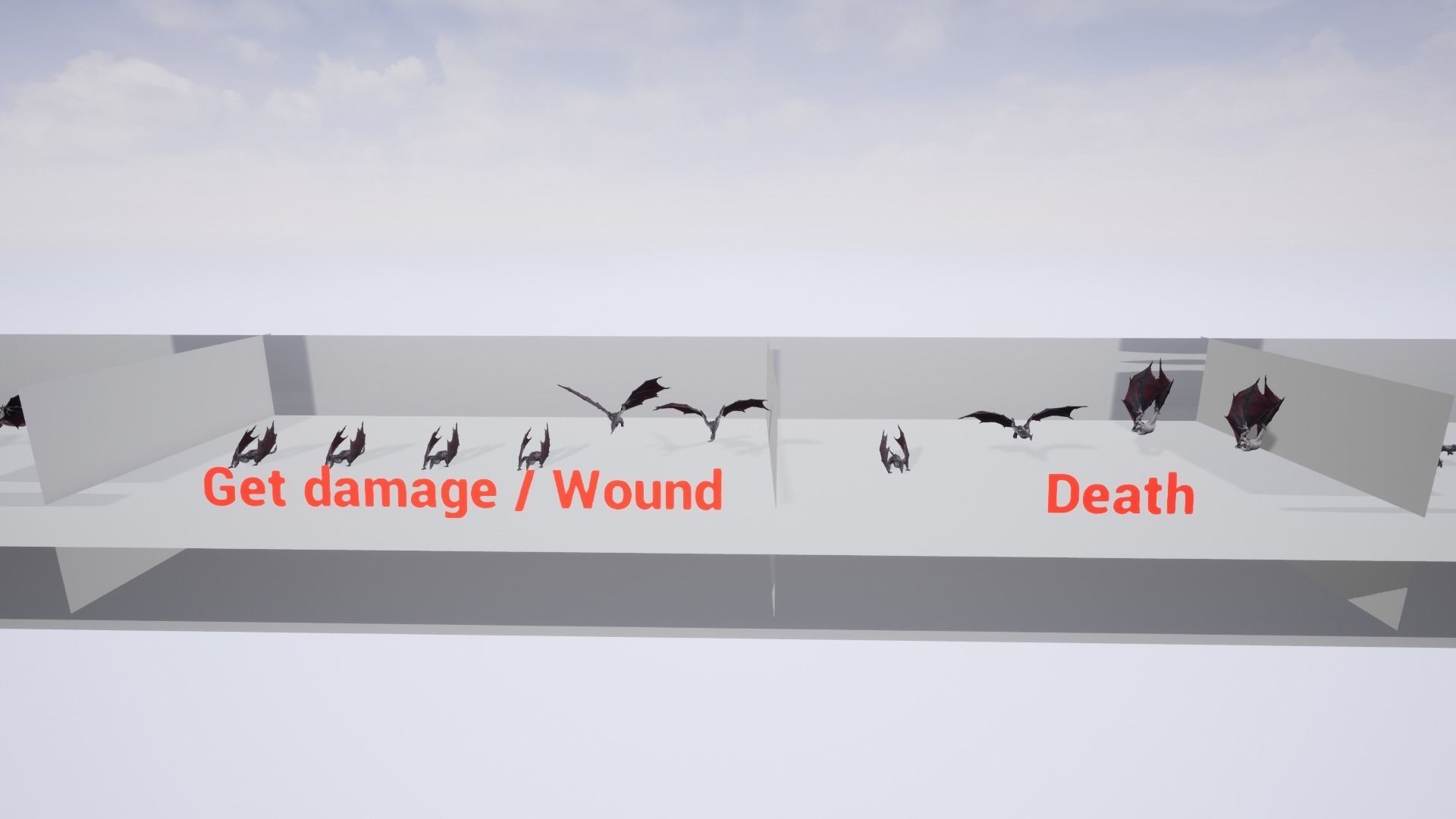 Dragon 8 Wyvern UE4 and Unity Low-poly 3D model_17