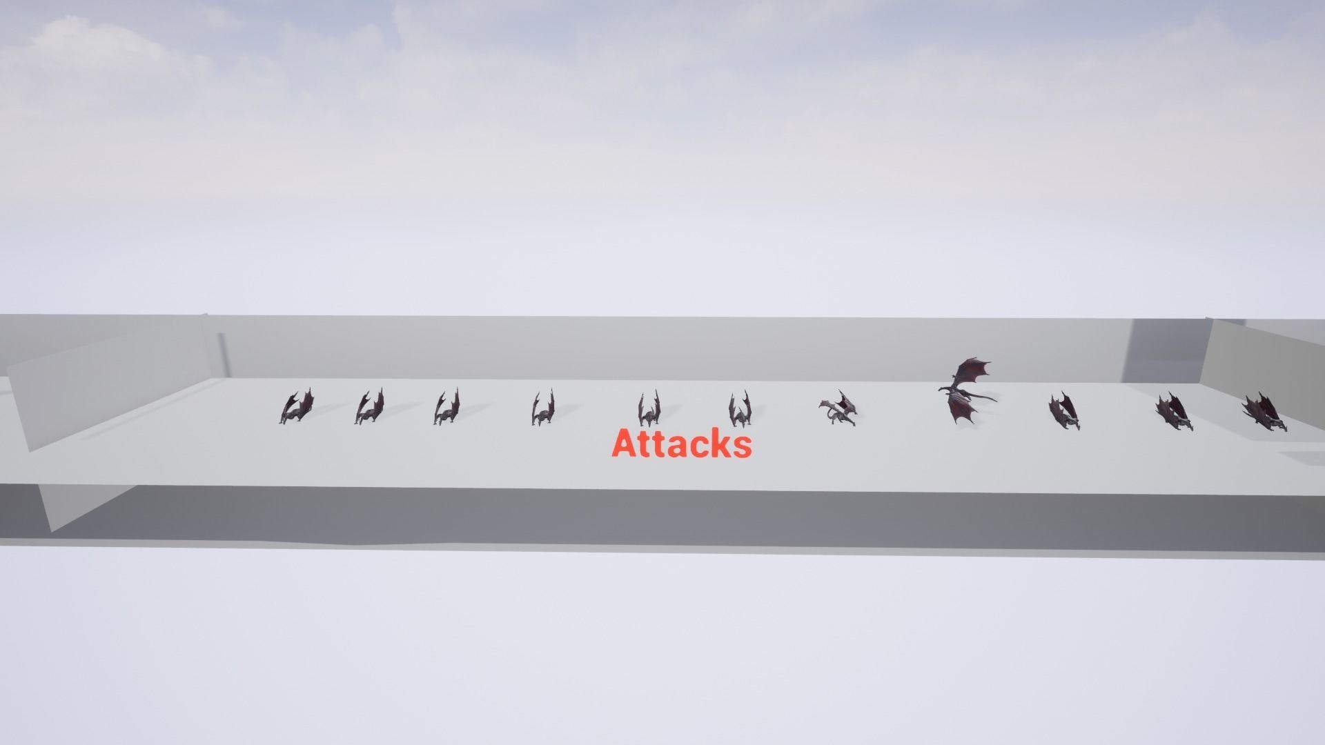 Dragon 8 Wyvern UE4 and Unity Low-poly 3D model_15