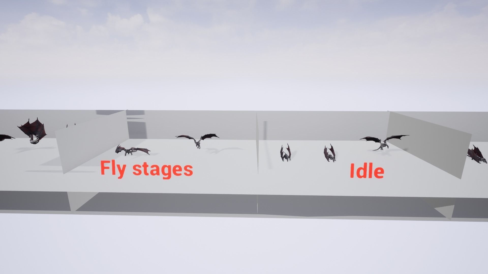 Dragon 8 Wyvern UE4 and Unity Low-poly 3D model_18