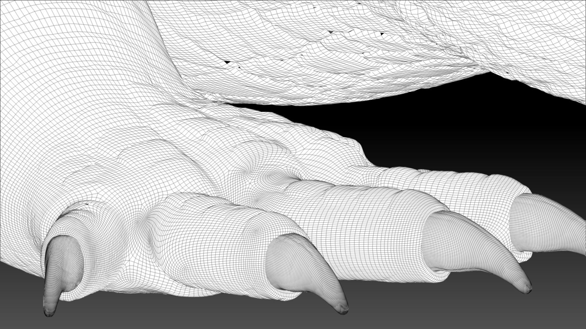 Dinosaur Deinosuchus Riograndensis Sculpt Project 3D model_16