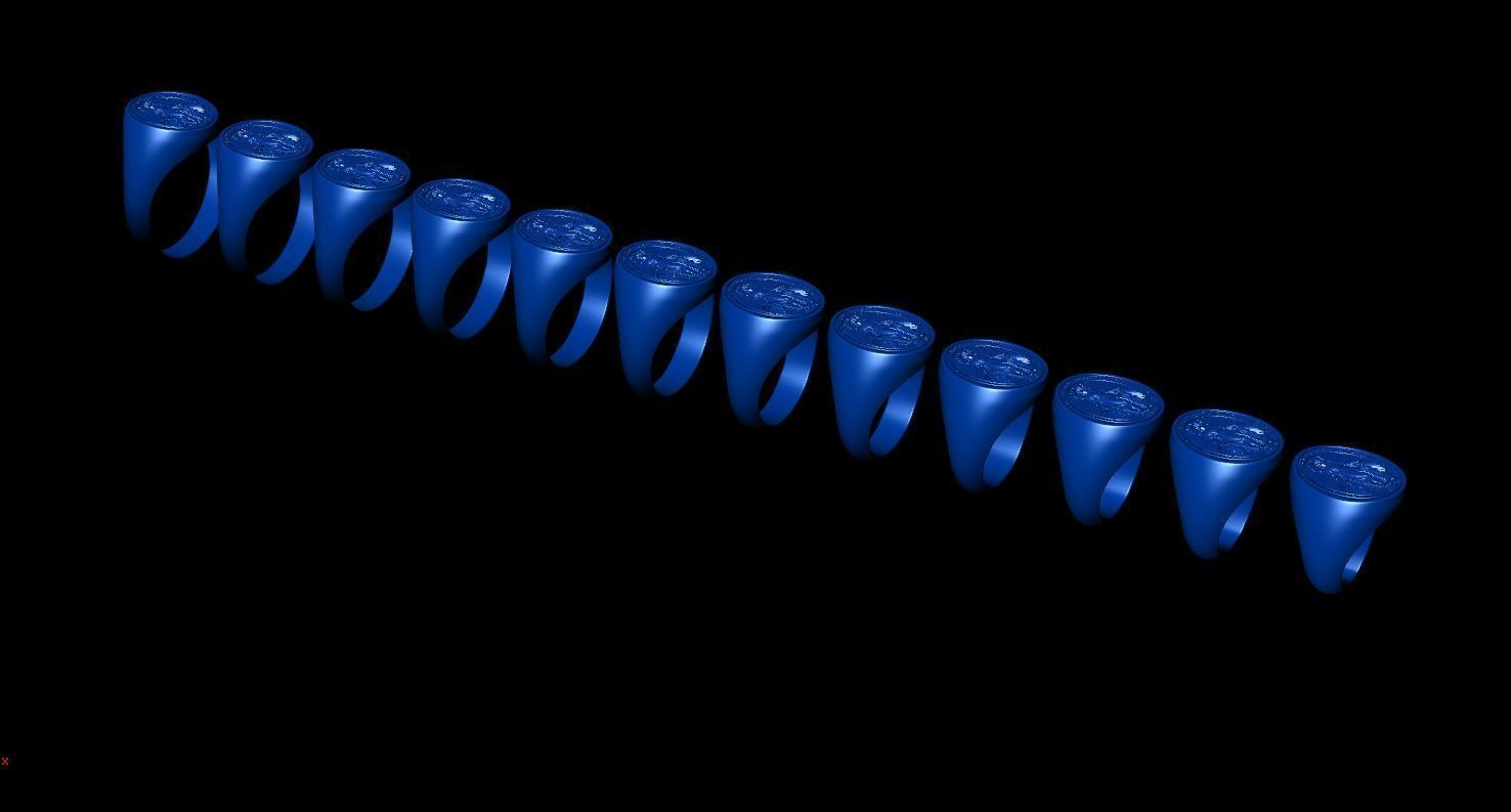 Virgen Milagrosa Miraculous Ring 3D print model_7