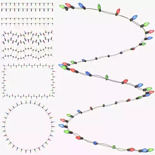 Stringed Lightbulbs pack