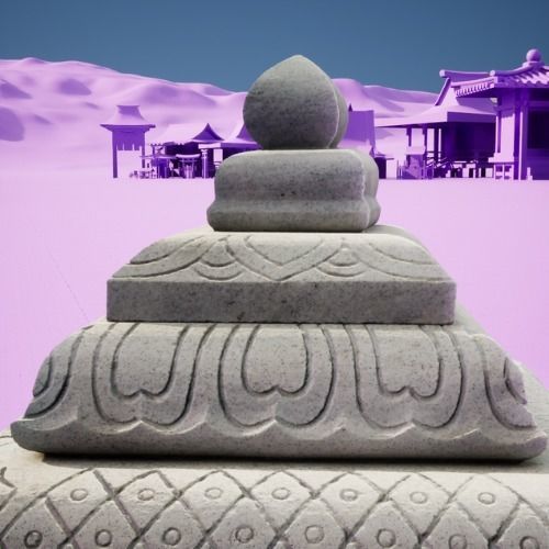 Home Temple Gopuram- 3d Model 3D model_3