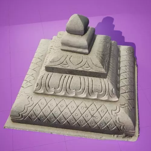 Home Temple Gopuram- 3d Model 3D model_0