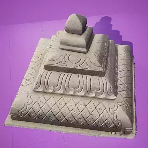 Home Temple Gopuram- 3d Model 3D model