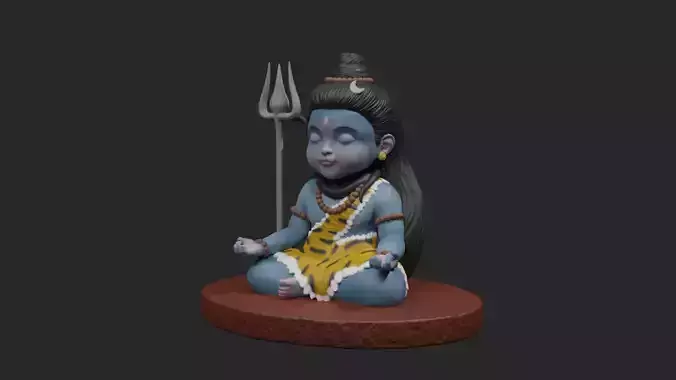 bal shiv 3D print model