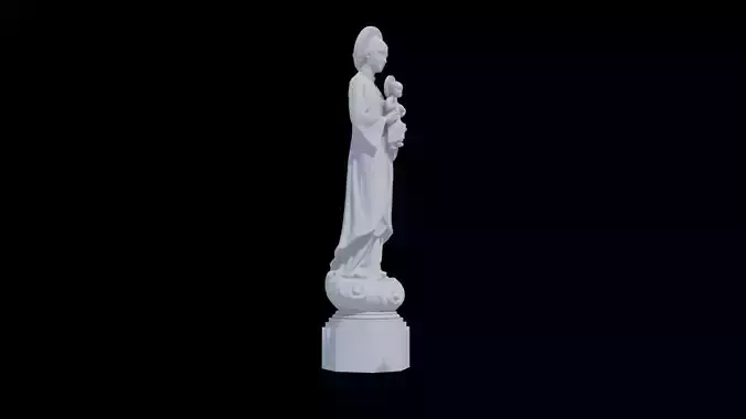 LaVang Madonna Vietnam 3D print model