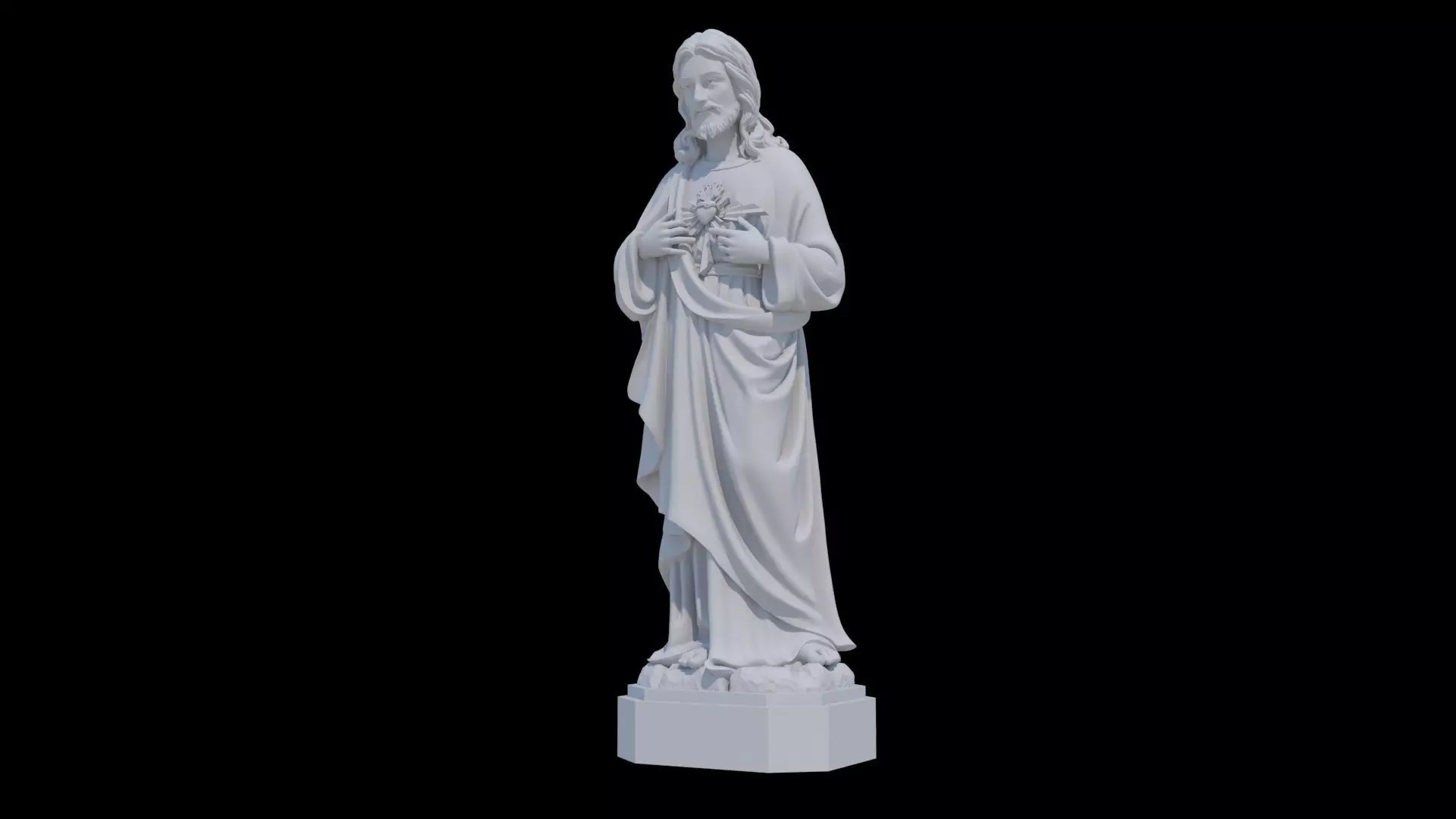 Jesus Heat 2 3D print model 3D print model