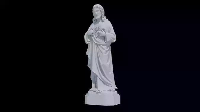 Jesus Heat 2 3D print model