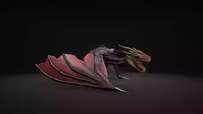 Dragon 12 Wyvern mount UE4