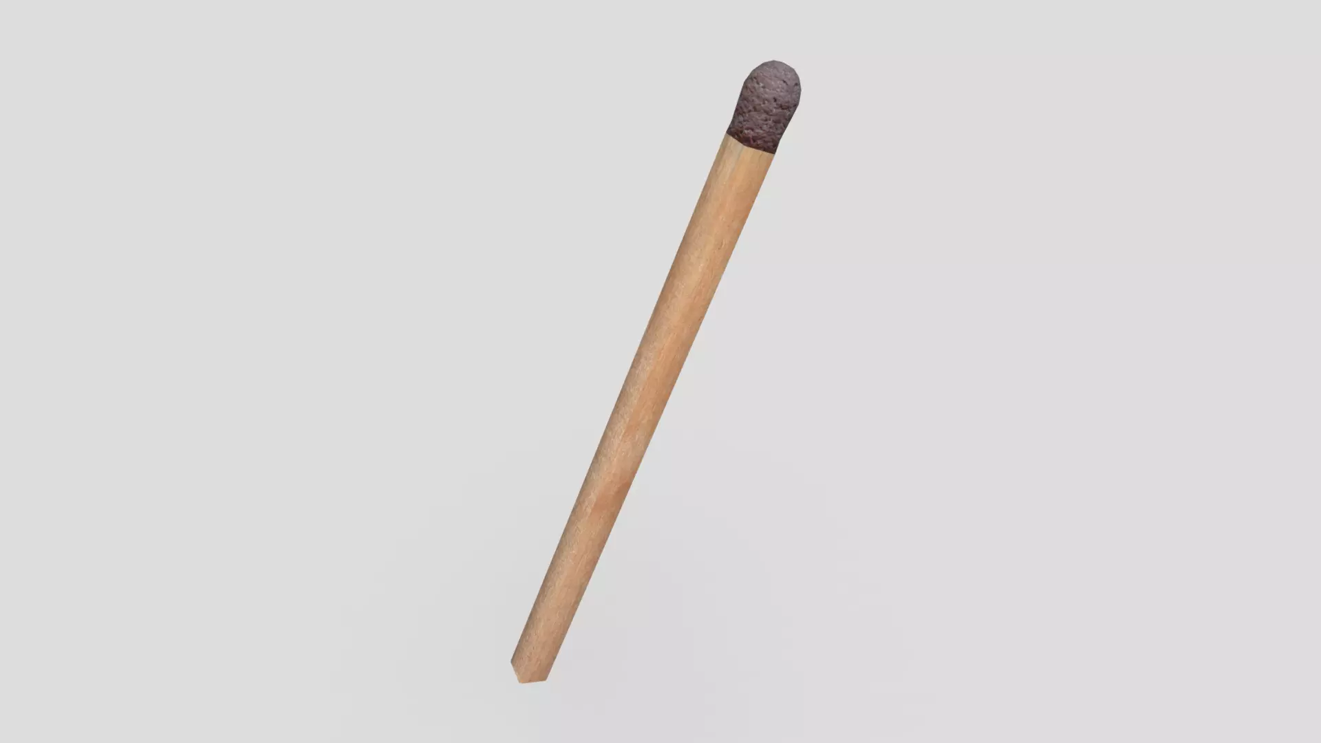 CC0 - Match Free low-poly 3D model