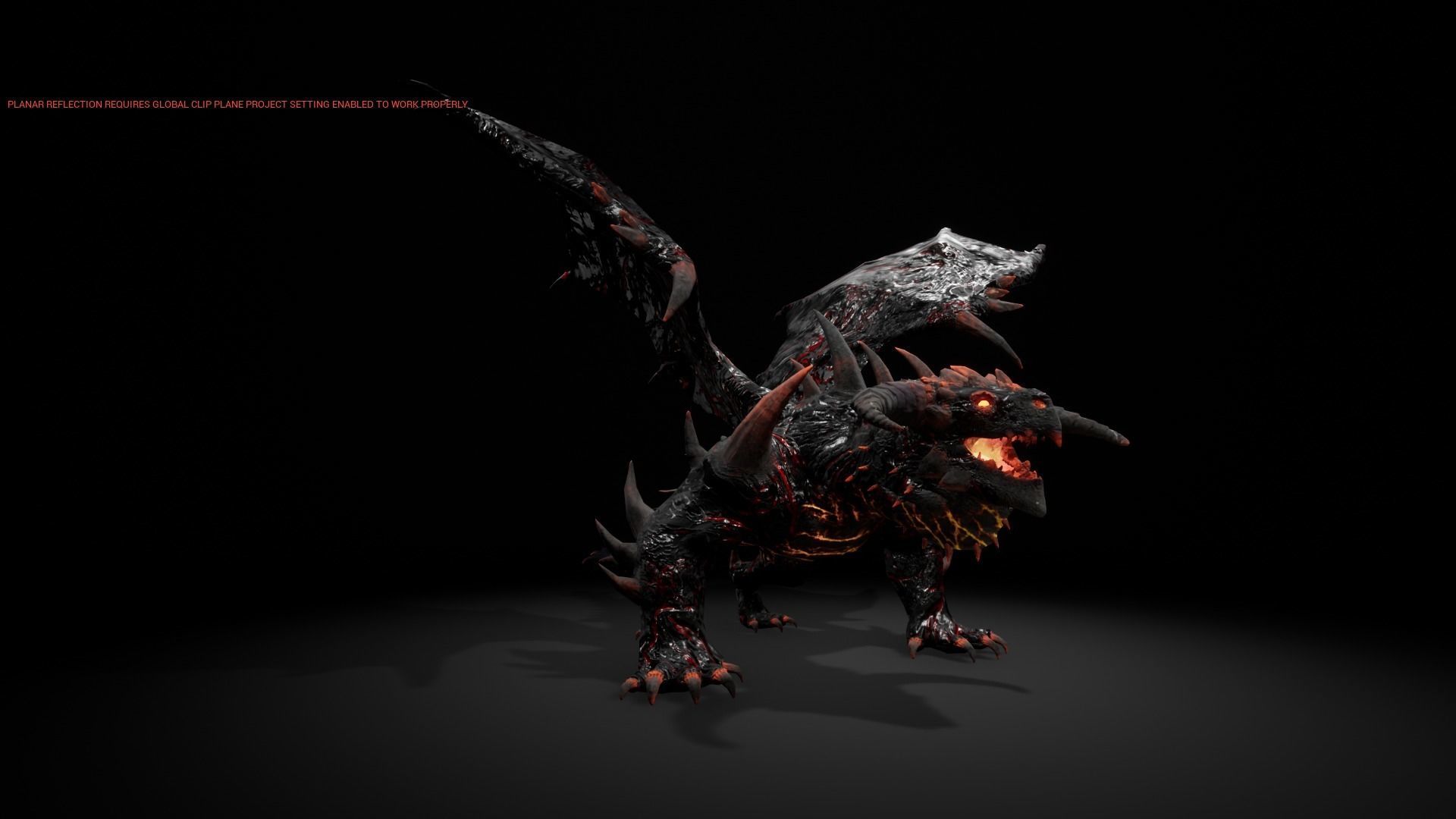 Dragon 13 UE4 Low-poly 3D model_4
