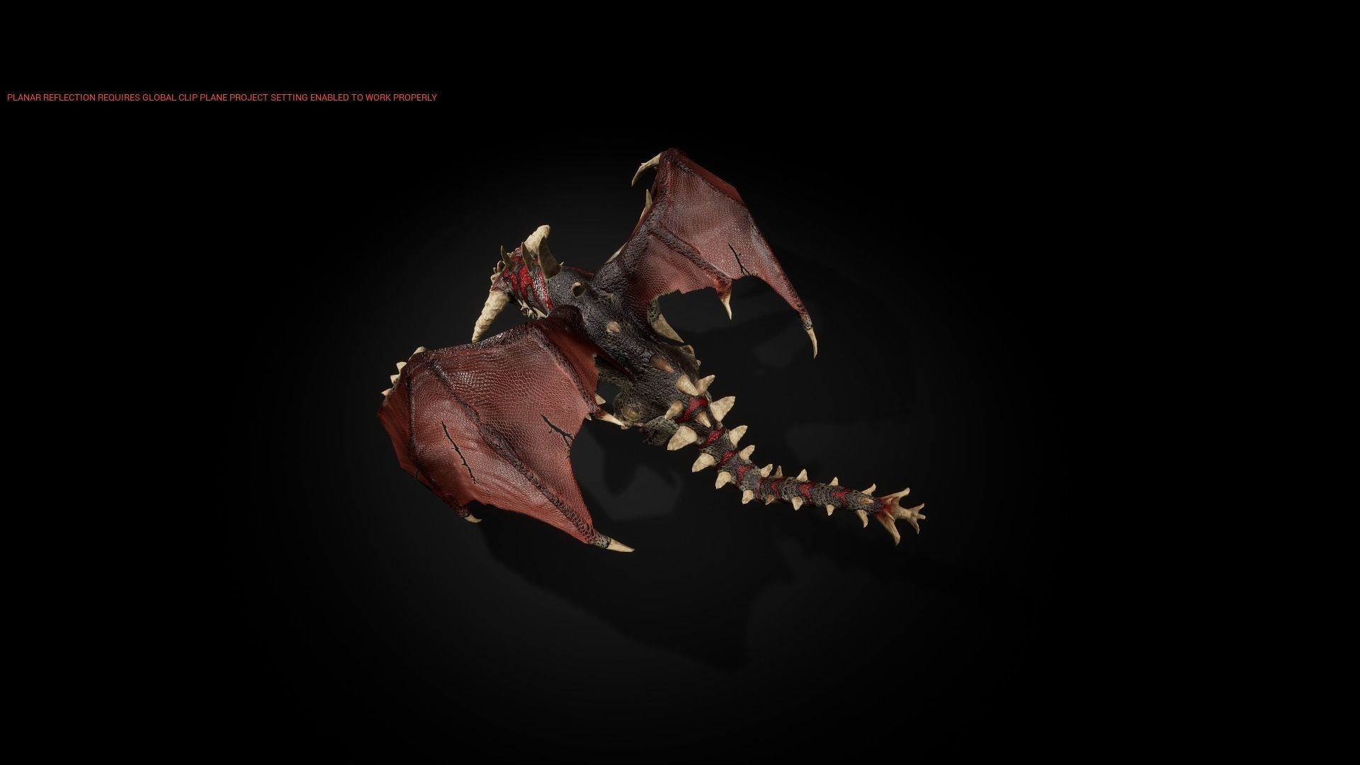 Dragon 13 UE4 Low-poly 3D model_7