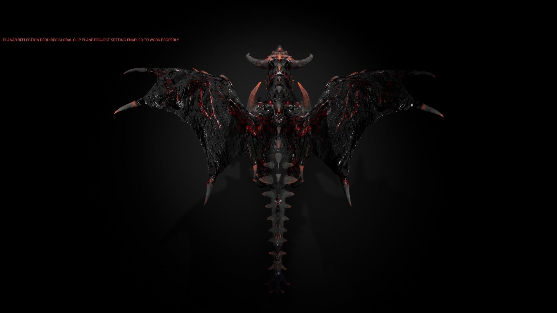 Dragon 13 UE4 Low-poly 3D model_10