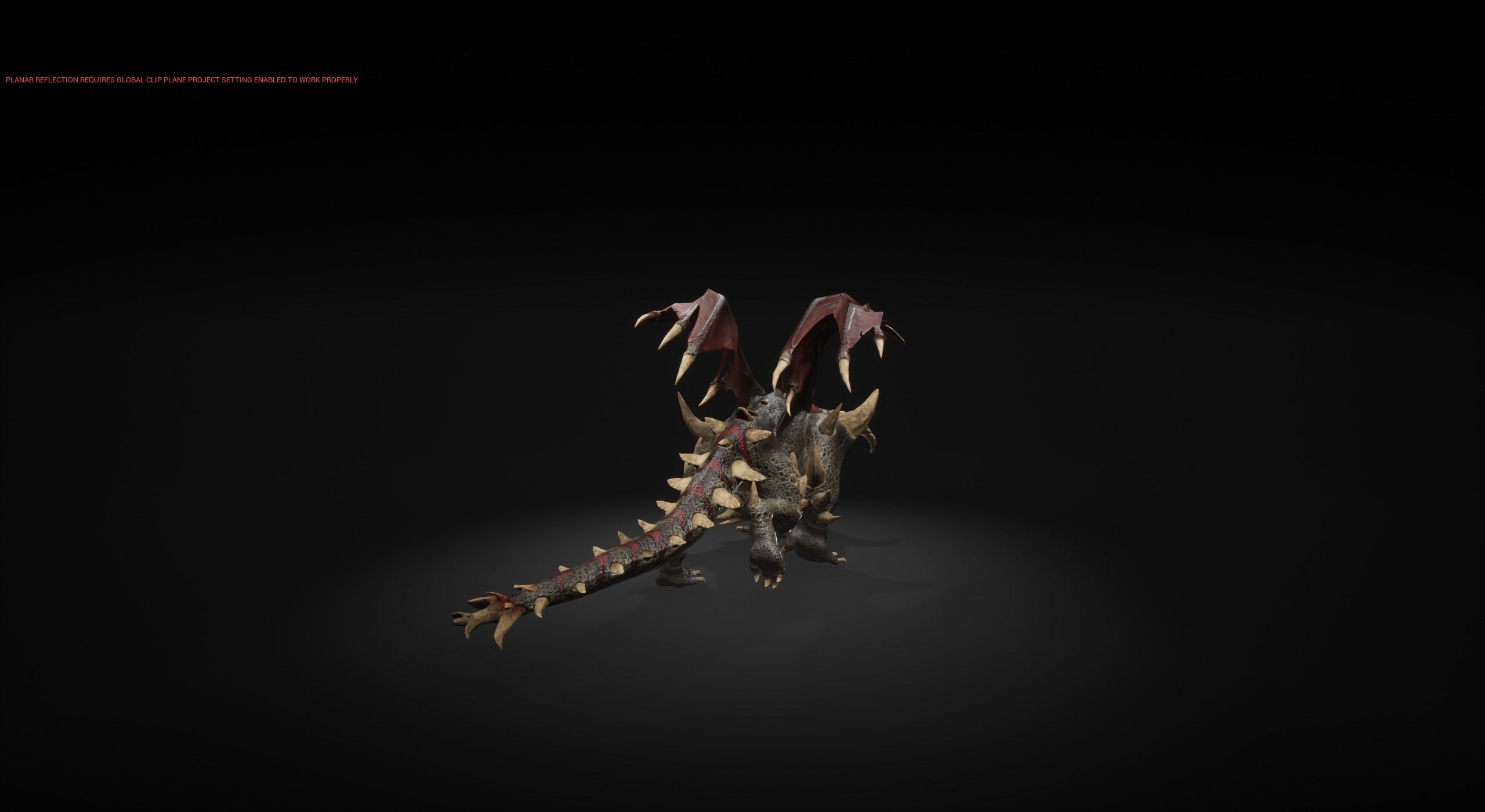 Dragon 13 UE4 Low-poly 3D model_8