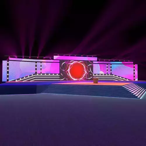 Virtual Stage 3D model