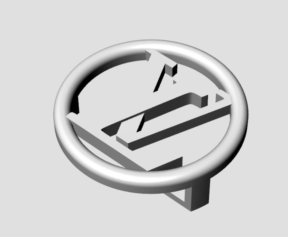 Belt Buckle 3D print model_10