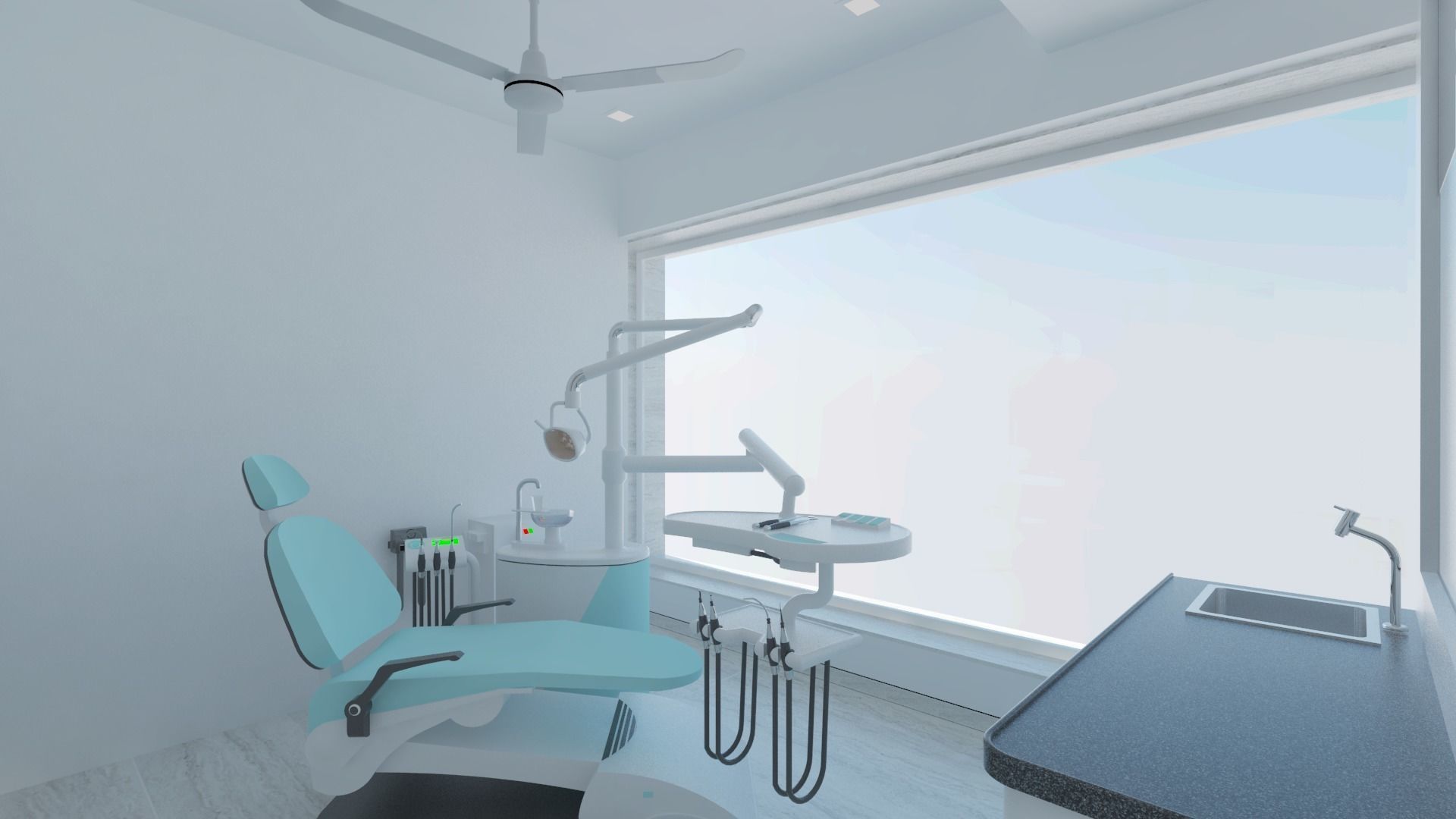 Dental Clinic 3D model_7