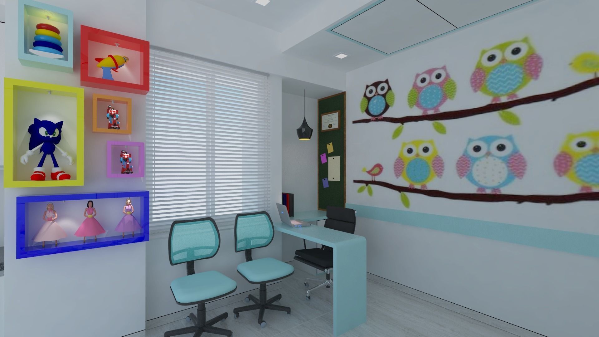 Dental Clinic 3D model_4