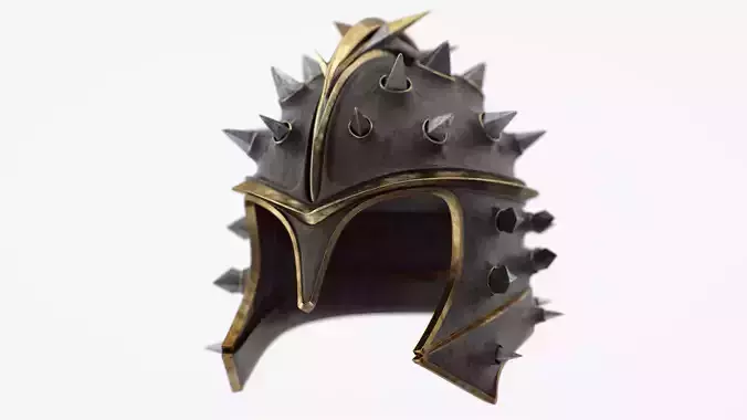 Spiky helmet